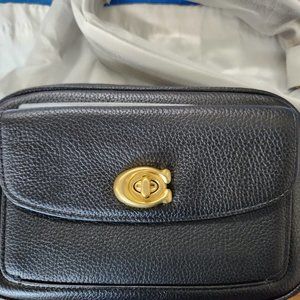 Coach Willow Camera Bag Black/Brass